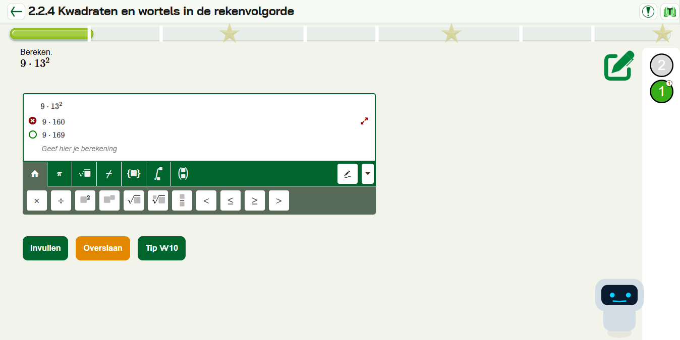 Opgave in WisAdapt